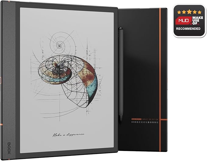 Boox Nova Air C e-reader with 7.8-inch color E Ink display, adjustable backlight, stylus support, and Android OS for reading, note-taking, and productivity.